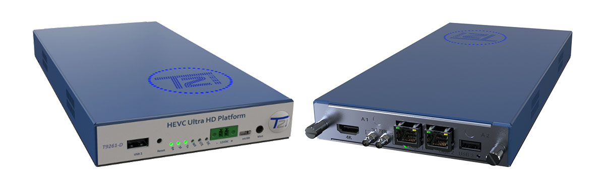 T9261-D – универсальный IP/OTT/HLS приемник-декодер и IP стример