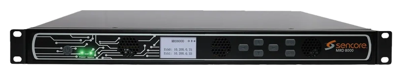 MRD 8000 - Высокопроизводительный многоканальный приемник-декодер