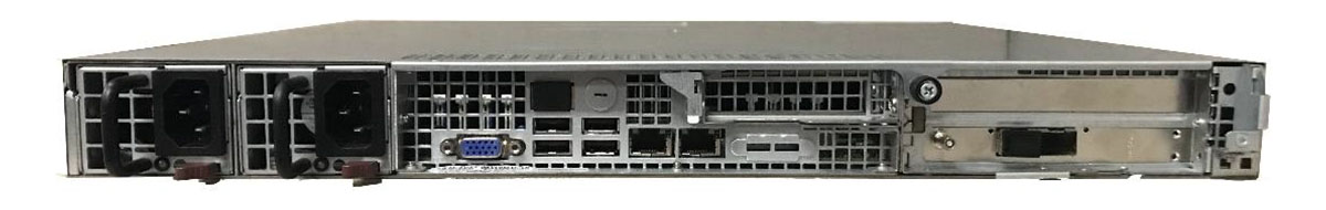 Задняя панель SMPTE 2110 - Sencore MRD 7000 – программный декодер (IP/ASI ресивер) 4К HEVC, H.264 или MPEG-2, HD/SD, 3G-SDI, 12G-SDI,SMPTE 2110