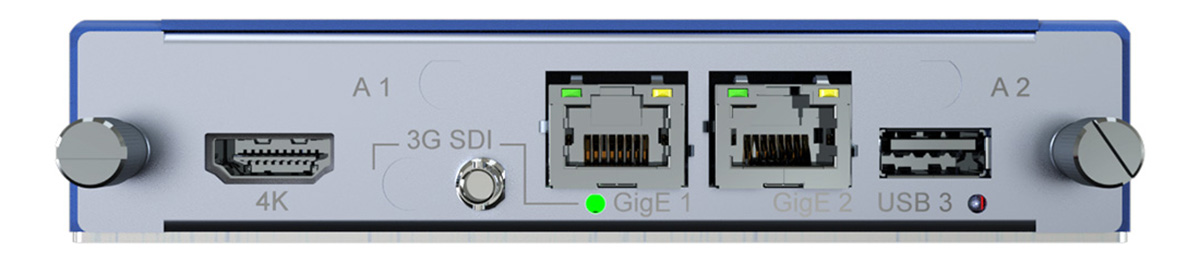 Интерфейсы T9261-EB - компактный видео кодер IP/OTT/HLS SD/HD H.264(AVC)/MPEG-2(H.262)